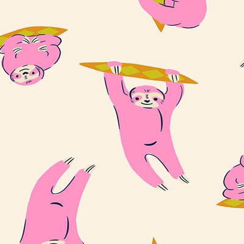Animal Animal Sloths By Ruby Star Society For Moda Natural