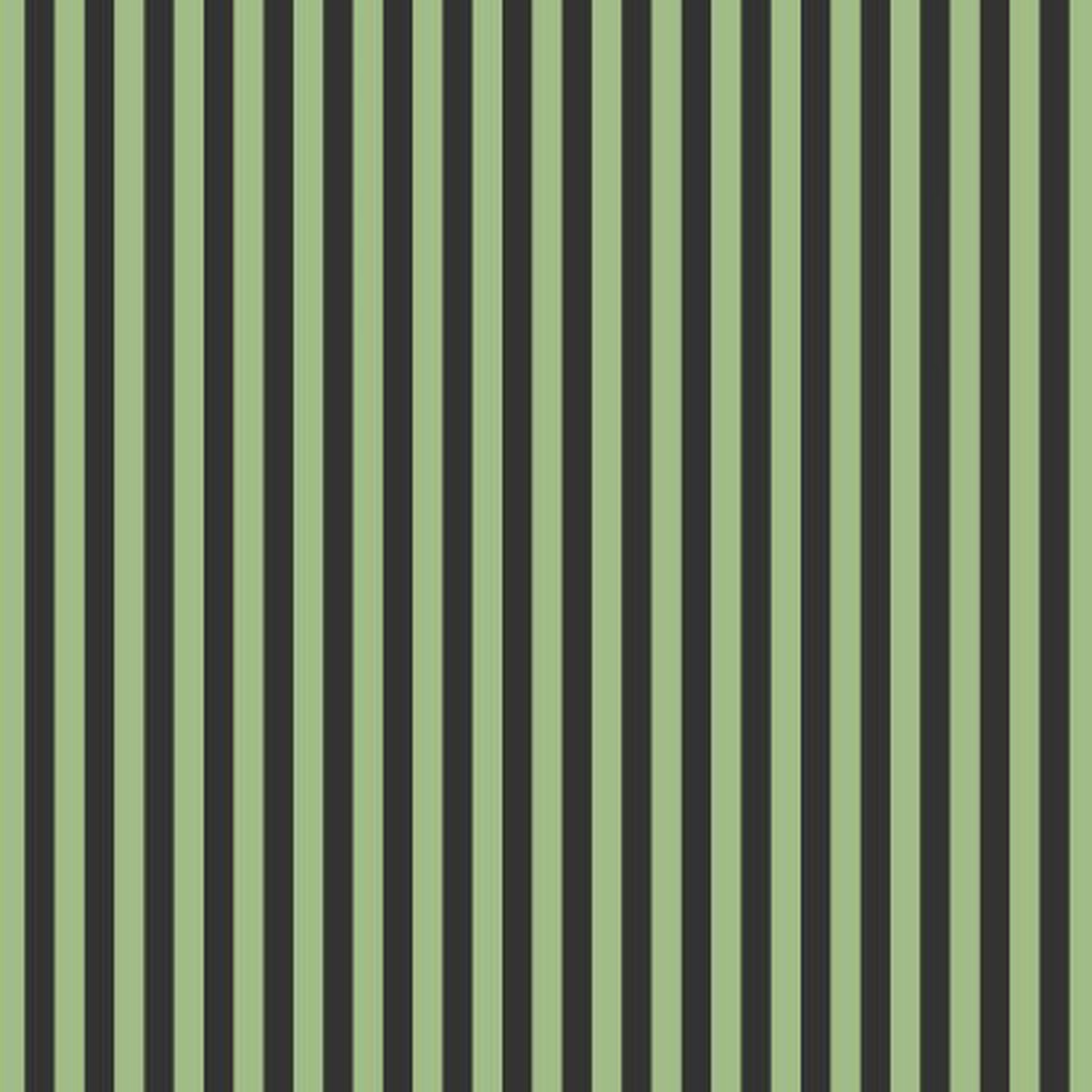 Cabana Stripe in Green Halloween by Rifle Paper Co (14 yard)