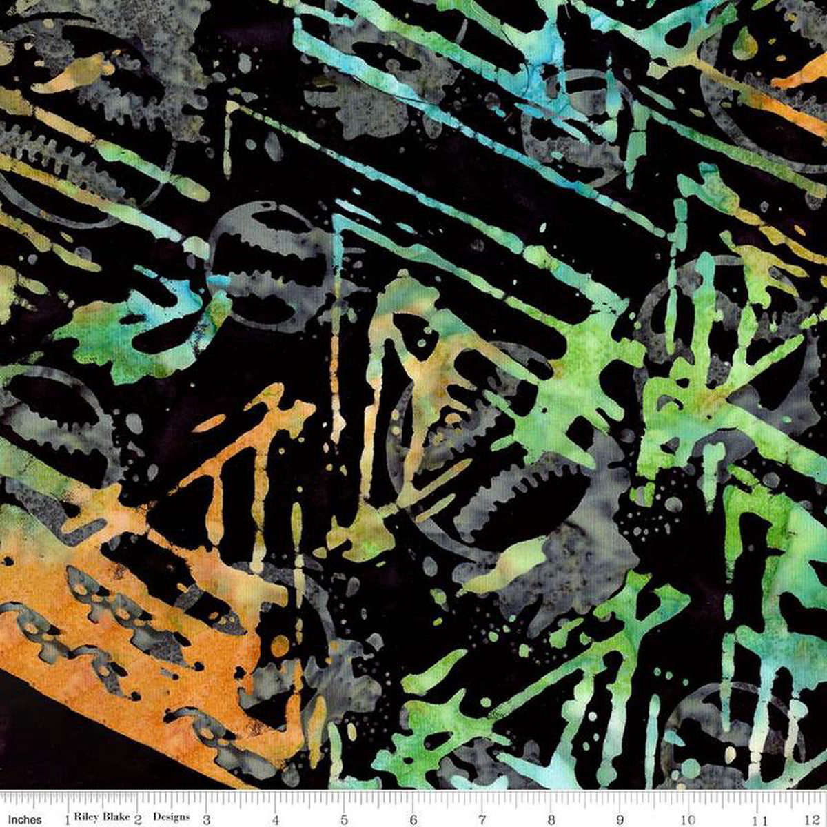 Fabric Riley Blake Marmalade Splash Expressions Batiks Let8217s Play Ball by the Quarter Yard BT23163-246