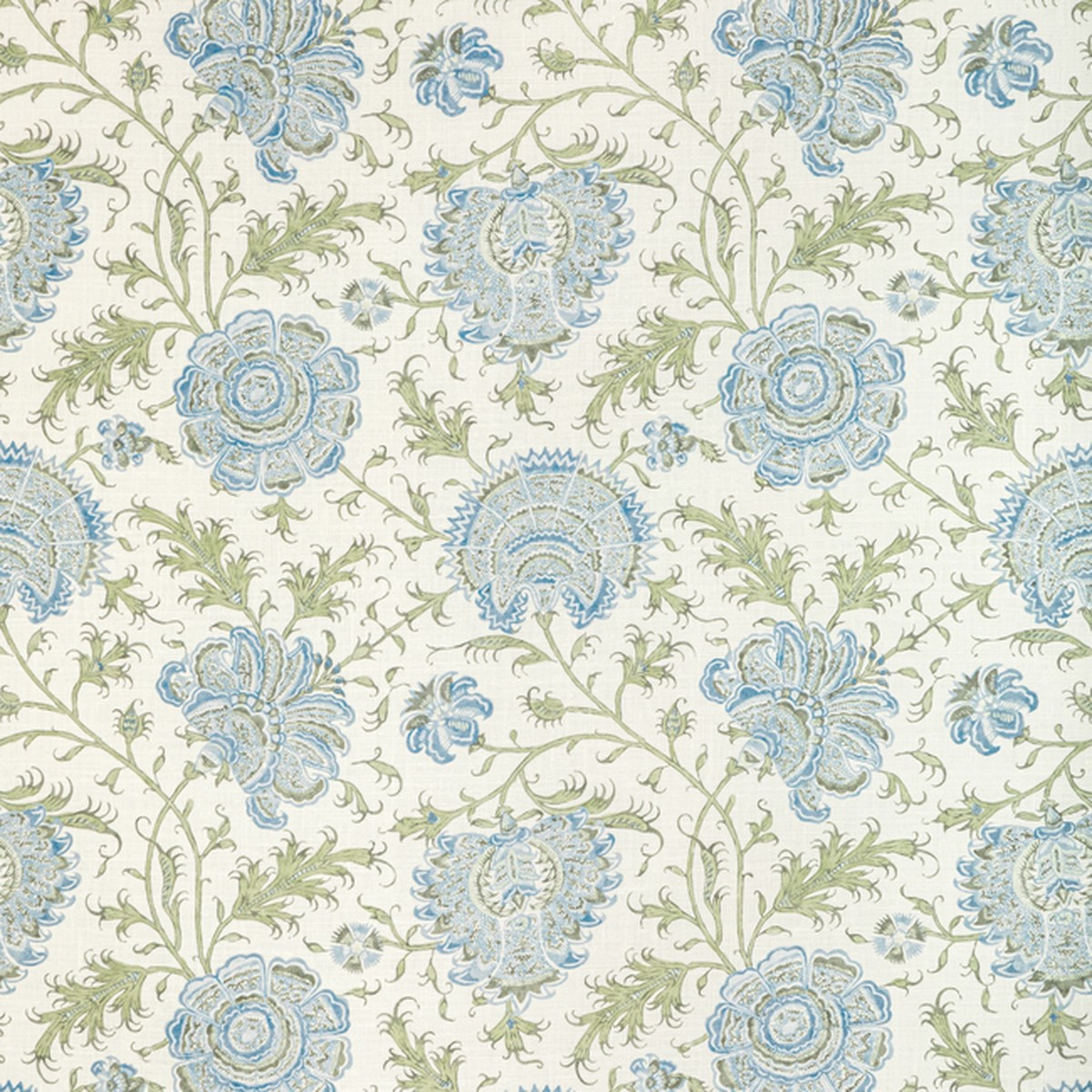 Indiennes Floral - Sea