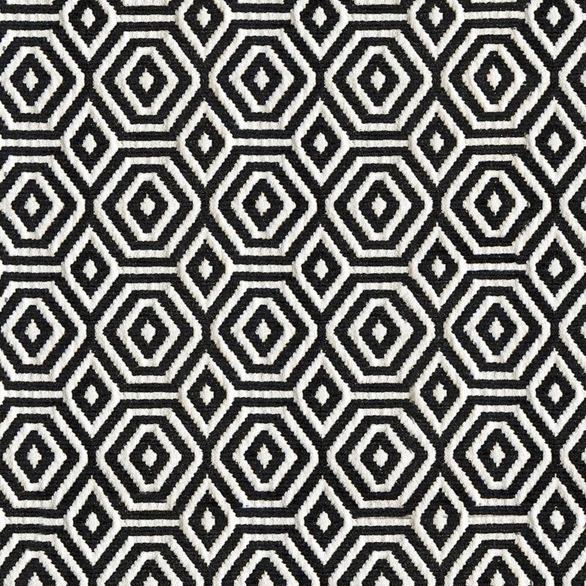 Aldeco Geometric Drops Sexy Black Fabric A9GEOM0010