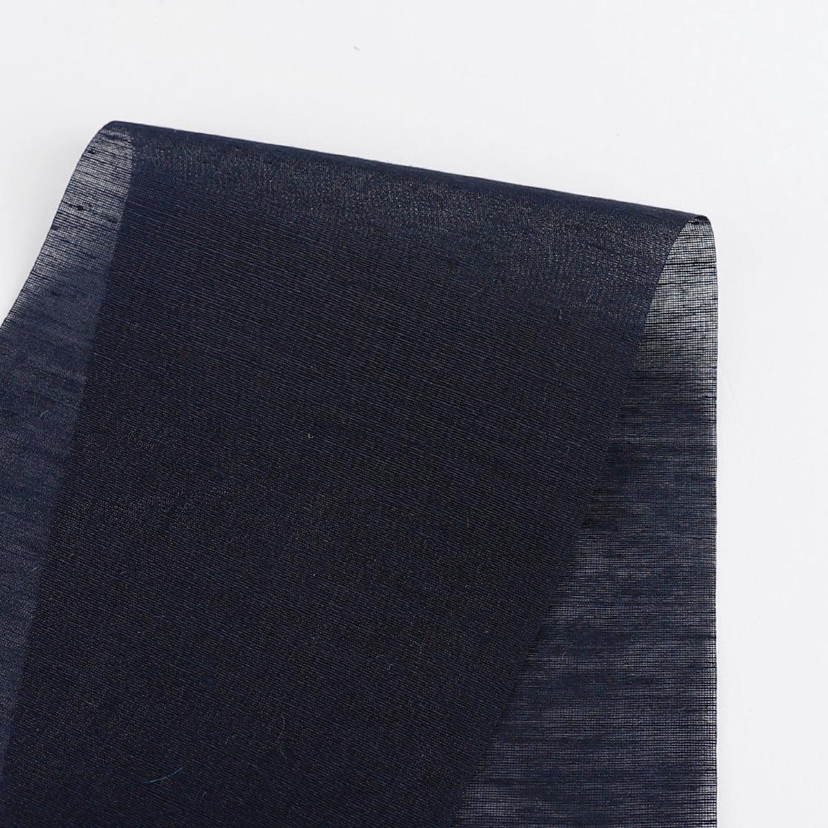 Linen/Nylon Organza - Marine