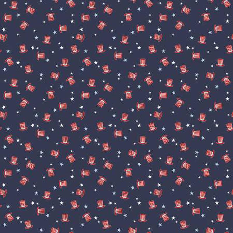 Stars and Stripes Forever Hats Navy Patriotic C15715-NAVY
