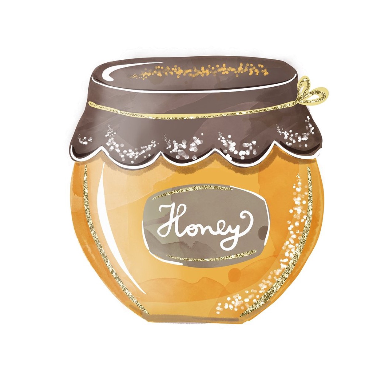 Jar Of Honey Fabric Panel