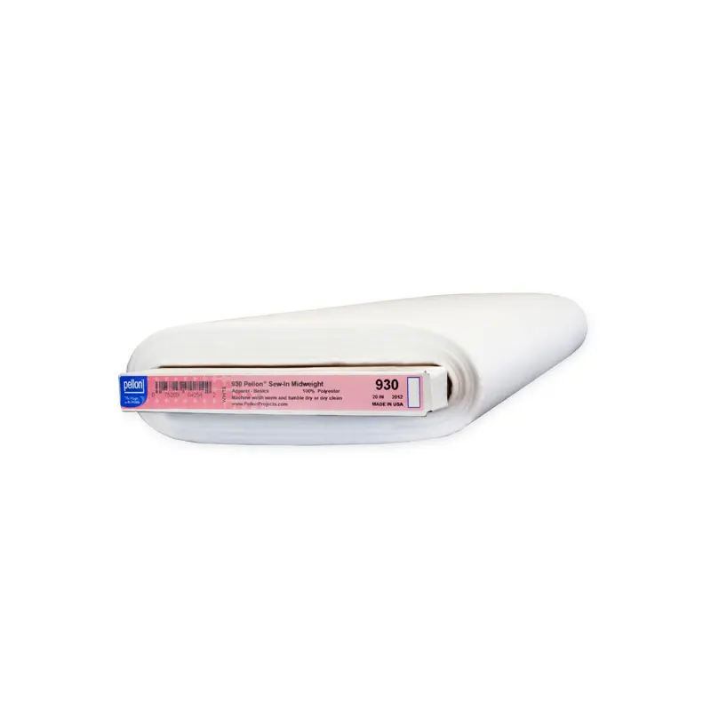 Pellon Sew-In Mid Weight Interfacing 930 White