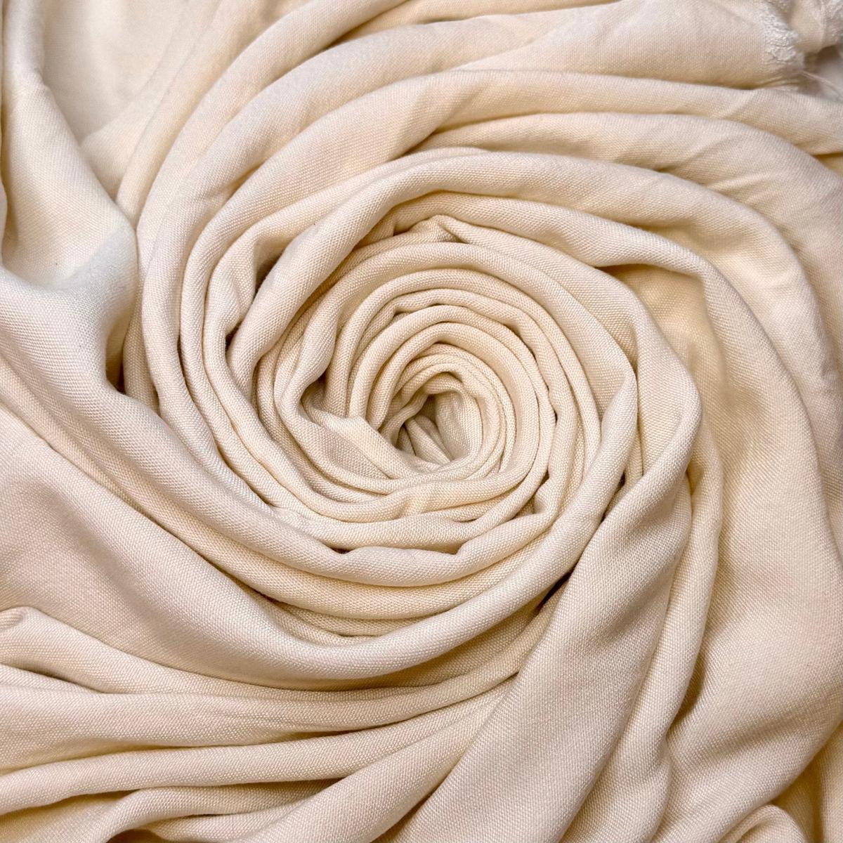 Untrodden Snow - Cotton/Rayon Woven - Cream - 2.9M Bundle