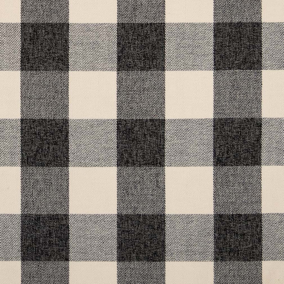 D2600 Check & Houndstooth,Plaid Buffalo Coal Black Charlotte Fabrics
