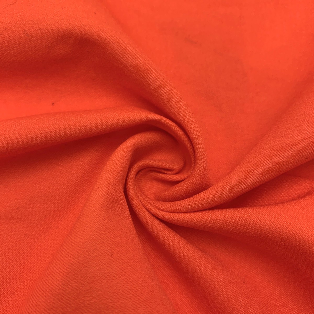 Seahorse Tail - Knit - Orange - 1/2 Meter