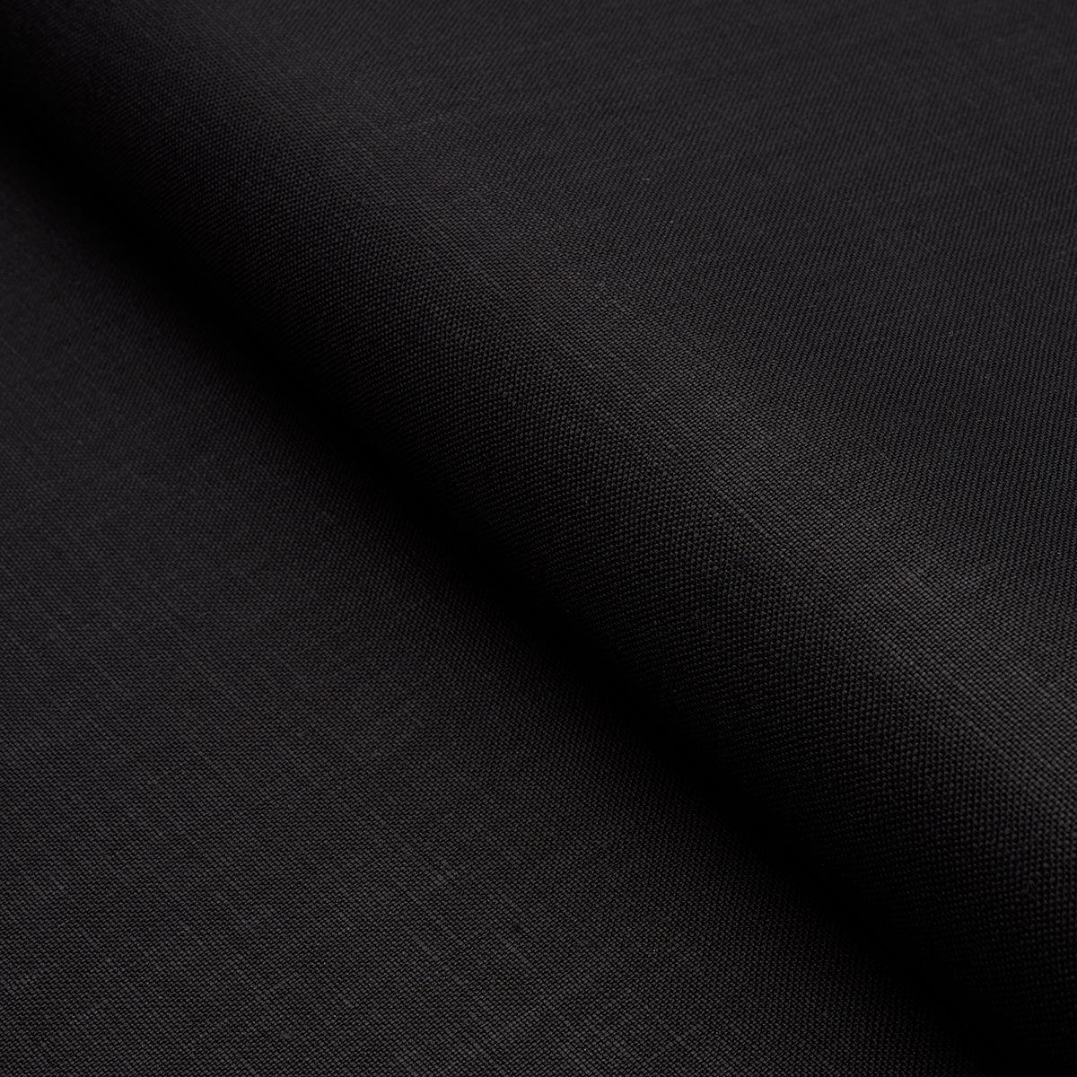 SCHUMACHER PERFECT BASICS: LINEN MIDDLETON LINEN PLAINS PLAINS BLACK - 83041