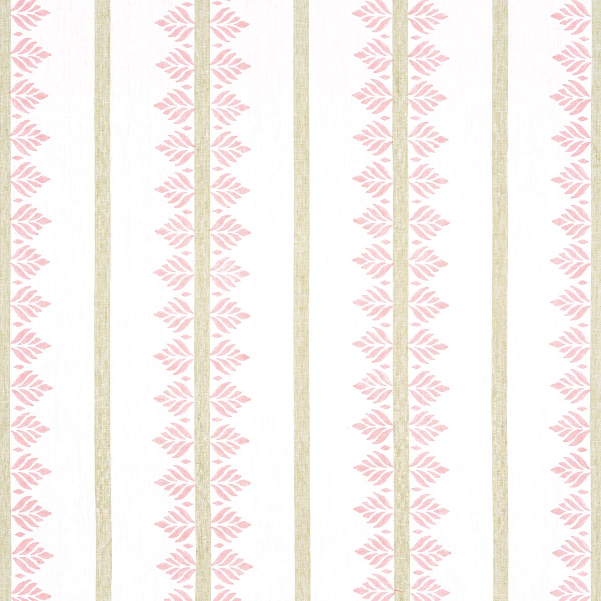 Fern Stripe Blush Fabric