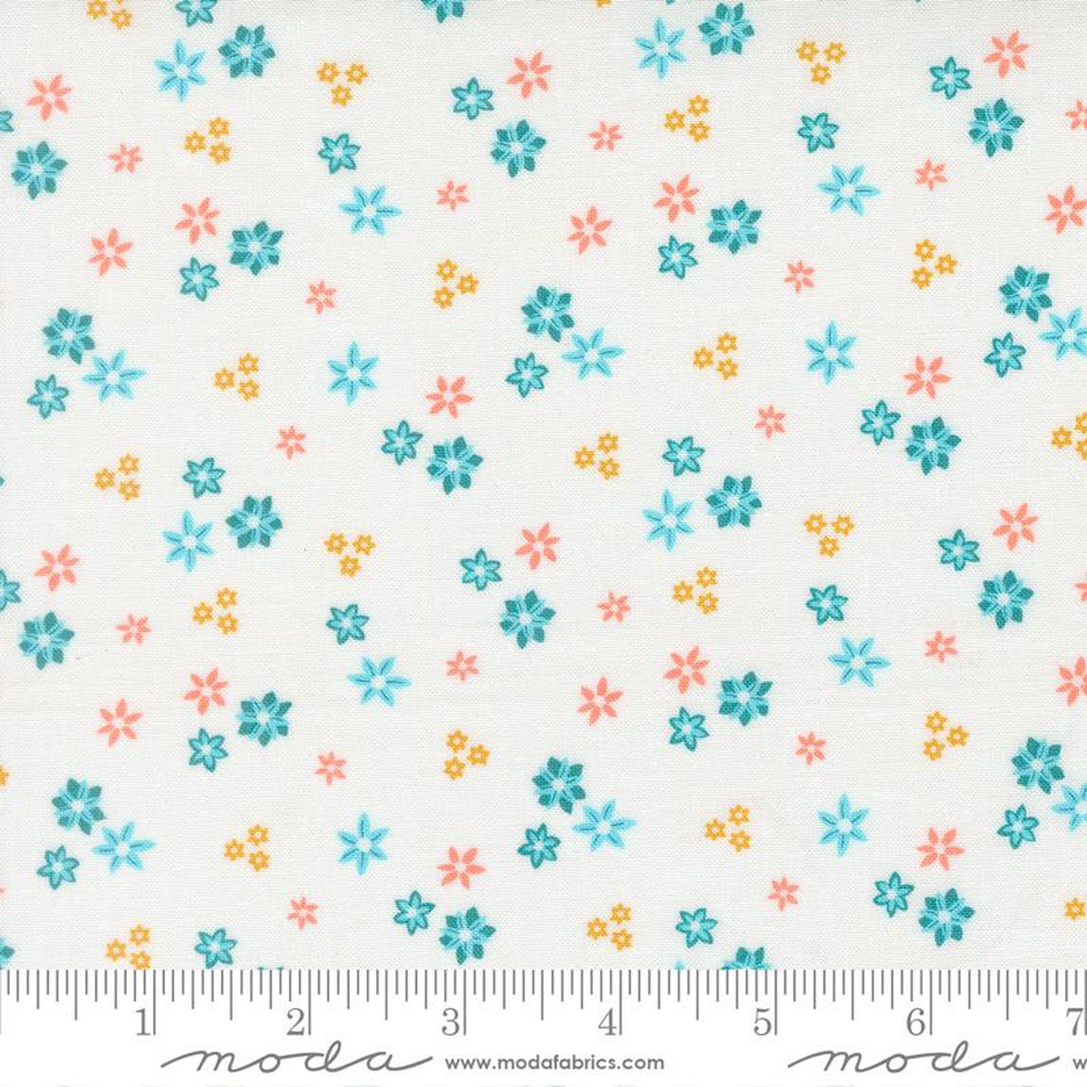 Honeyed Horizon Small Floral on Cream