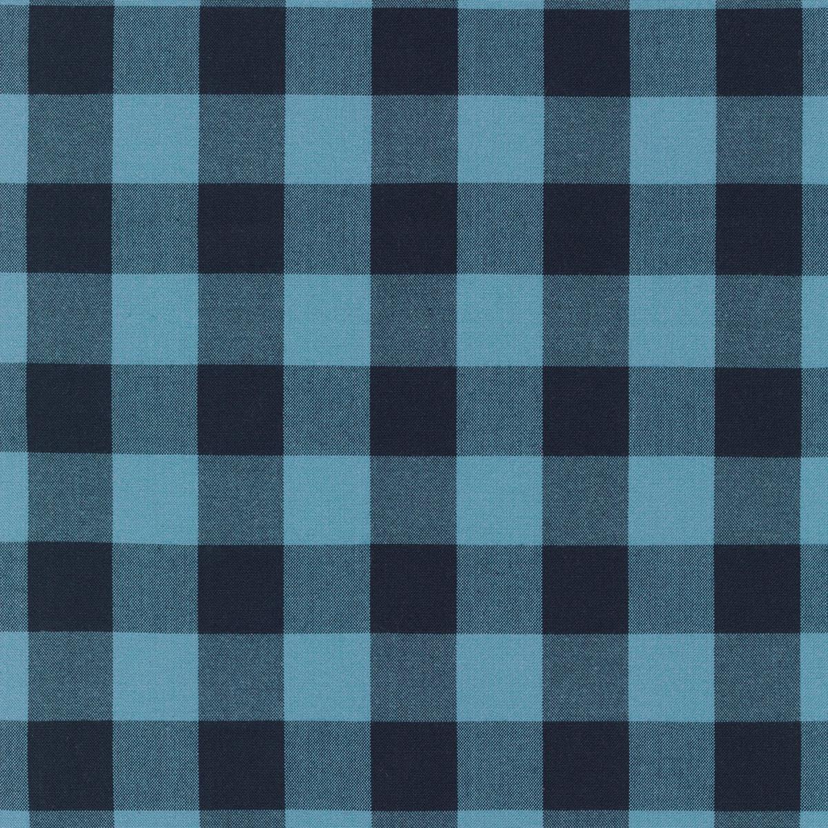 Carolina Gingham Quilt Fabric 1in. Indigo