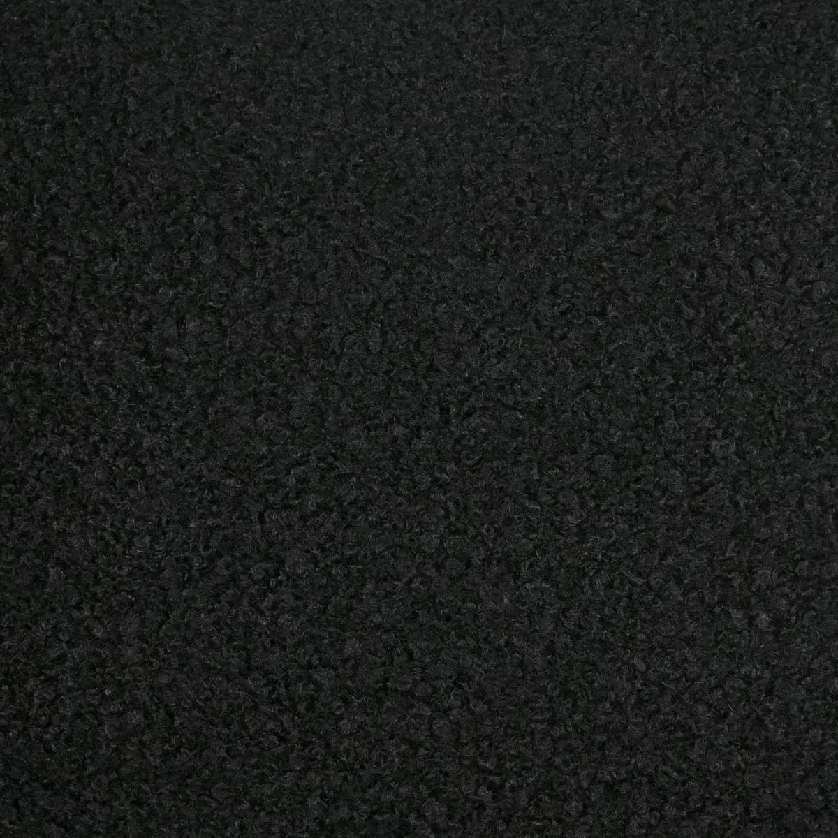 D.V. KAP HOME 4231-T-YARD Teddy Fabric - Tuxedo Solid, Faux Fur Black - Teddy