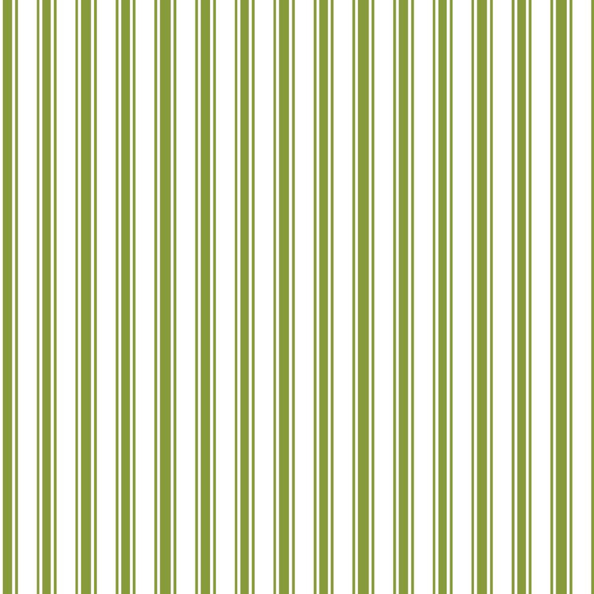 Double Dutch Stripe - Basil - RM Coco - Fabric by the Yard
