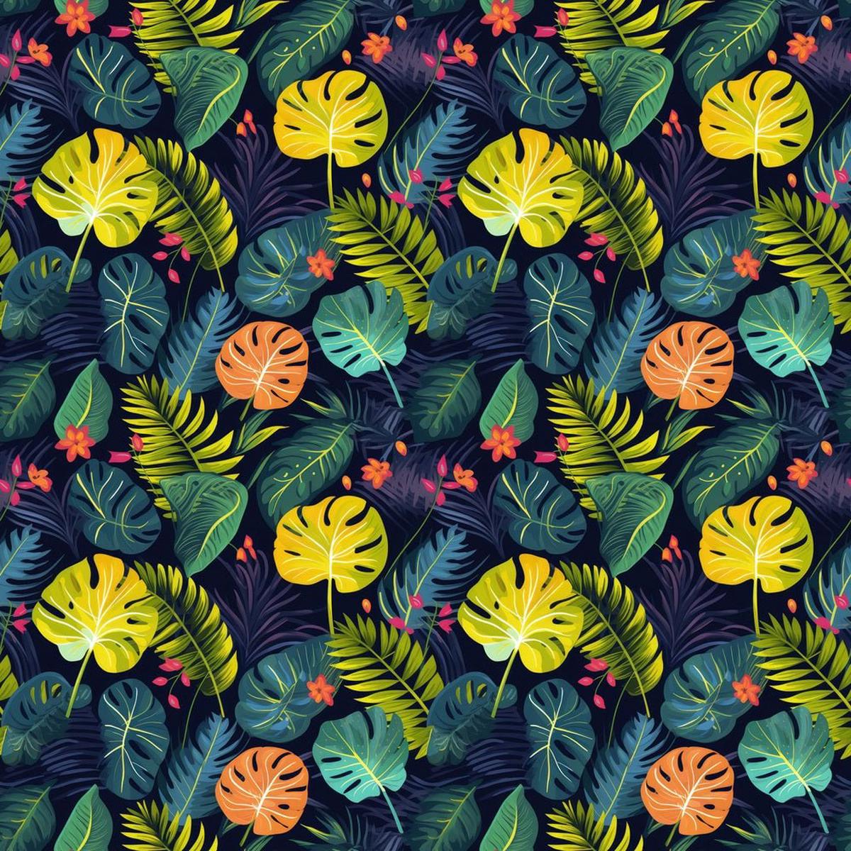 Rainforest Leaves Forest