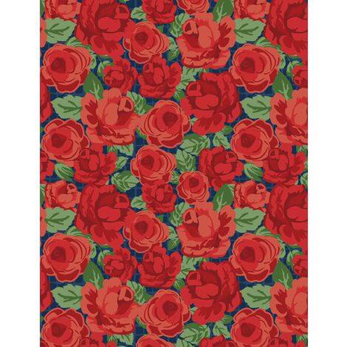 Summertime Daydream - Packed Floral - Navy 44" / 45" Fabric Per Yard