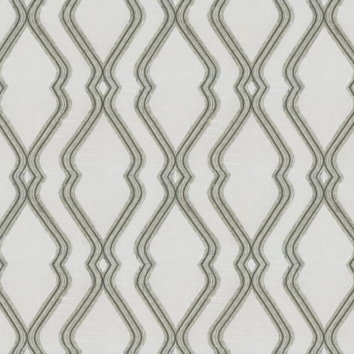 JF Fabrics WINDSWEPT 94 Fabric Ogee,Traditional Grey Embroidery - 8429994 J8581