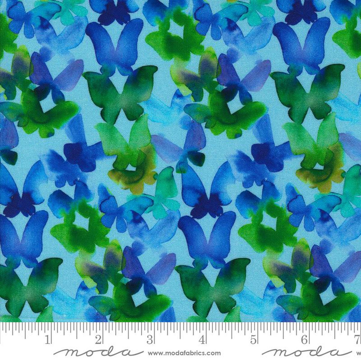 Kaleidoscope Wings on Aqua Playgrounds (14 yard)