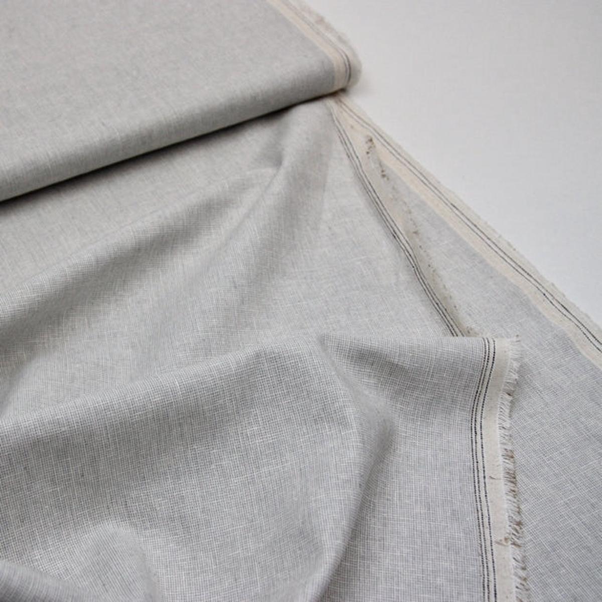 Essex Linen Mix Homespun - Silver