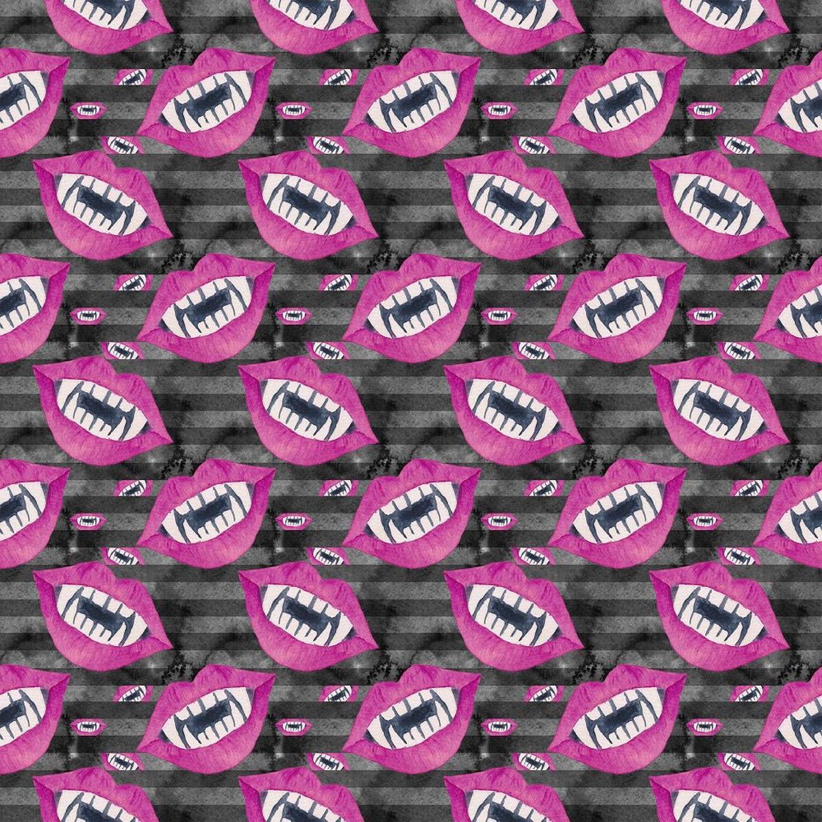 Halloween Please! Spooky Smiles Fabric