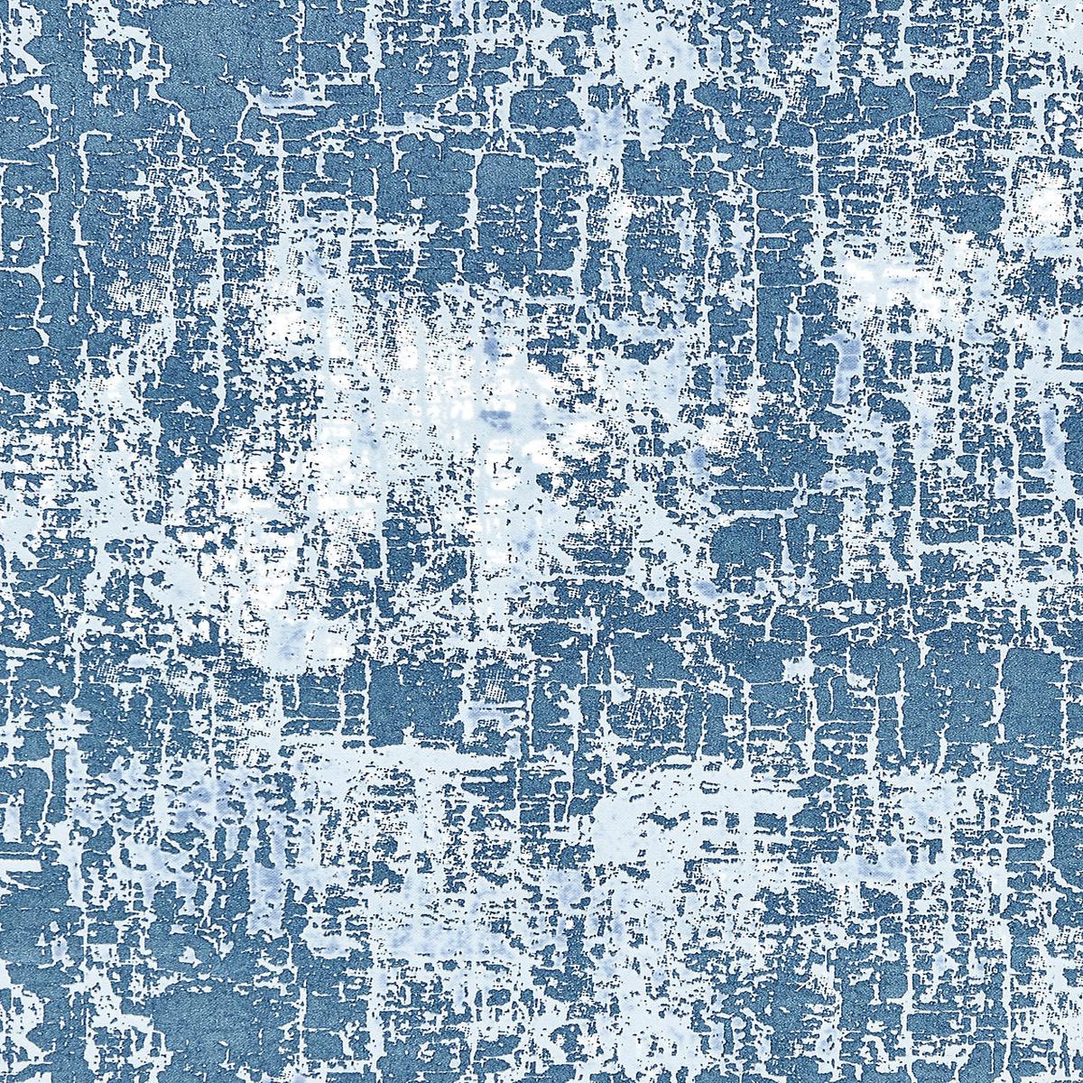 Tesoro Printed Velvet - Nightfall by Scalamandre Fabric