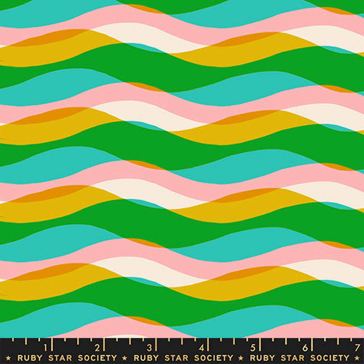 Poolside Too | Ruby Star Society | Poolside Waves - Tropic