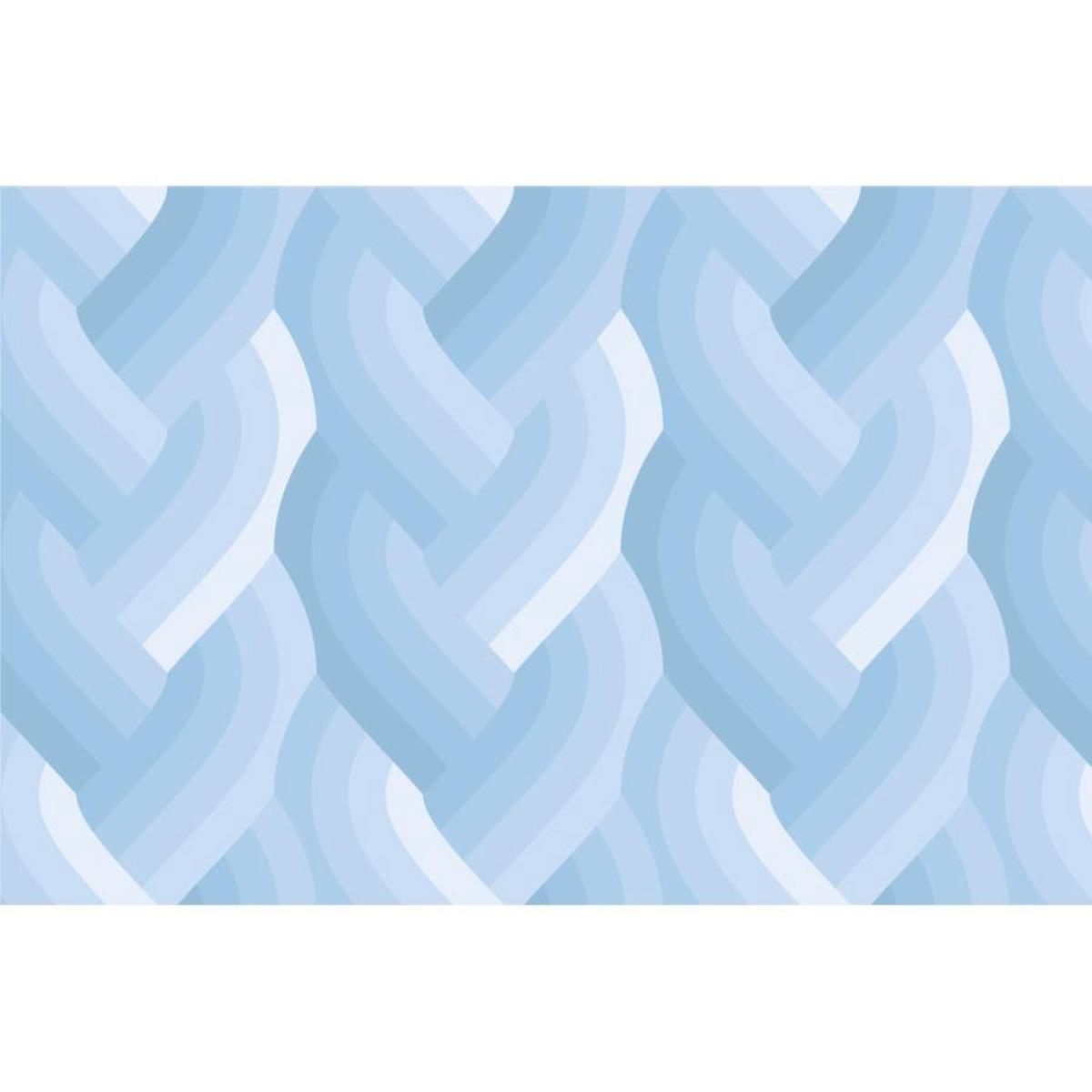 Emily Van Hoff Echo Braid Light Blue Fabric