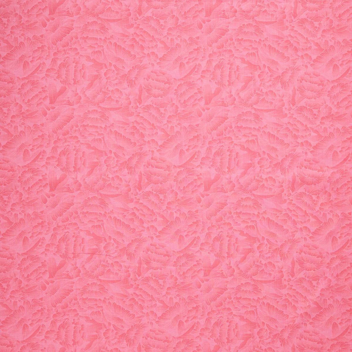 Florique 118" - Tonal Florique Flowers Pink Wide Backing