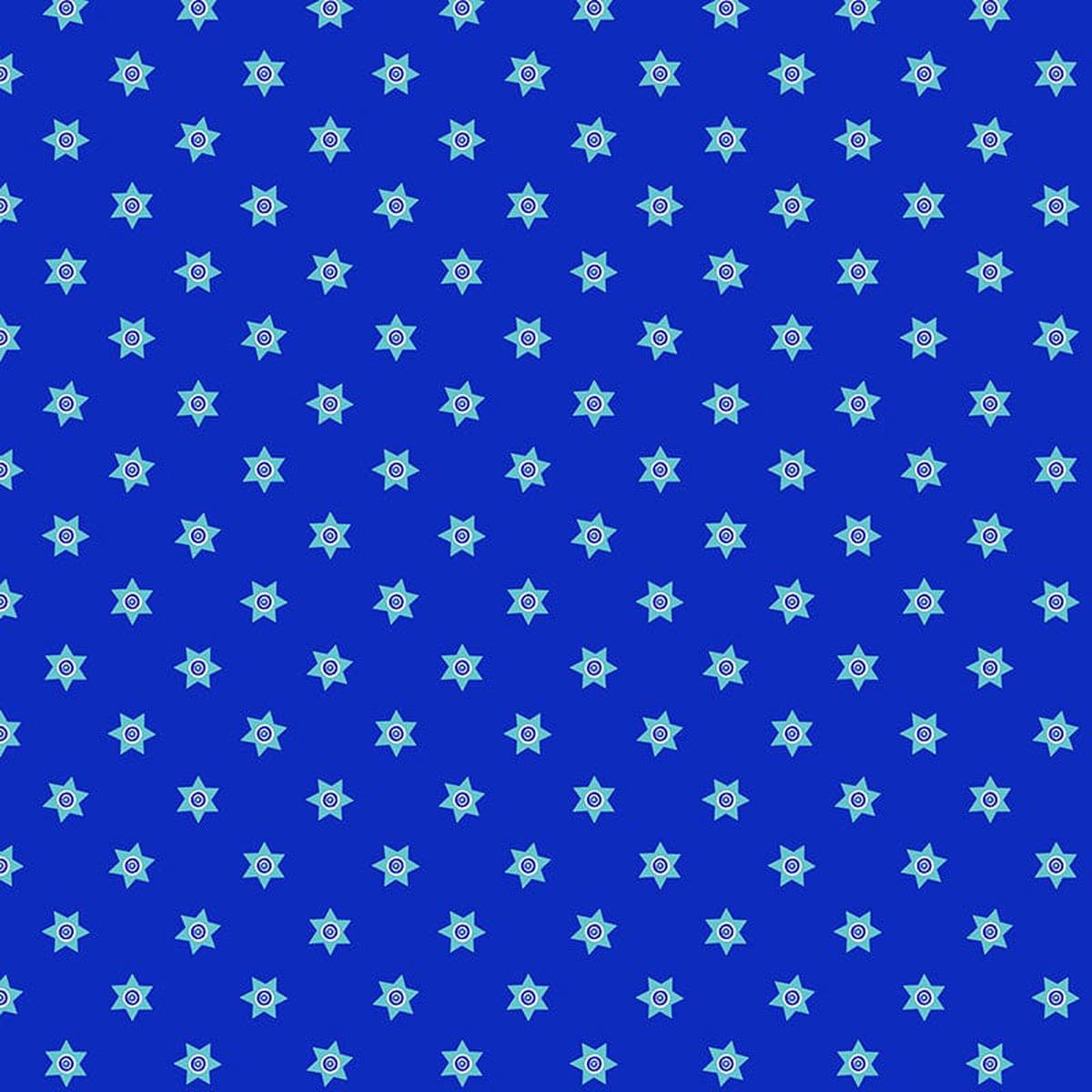 Lewis and Irene Chalki - Mati Star Dark Blue A803-3