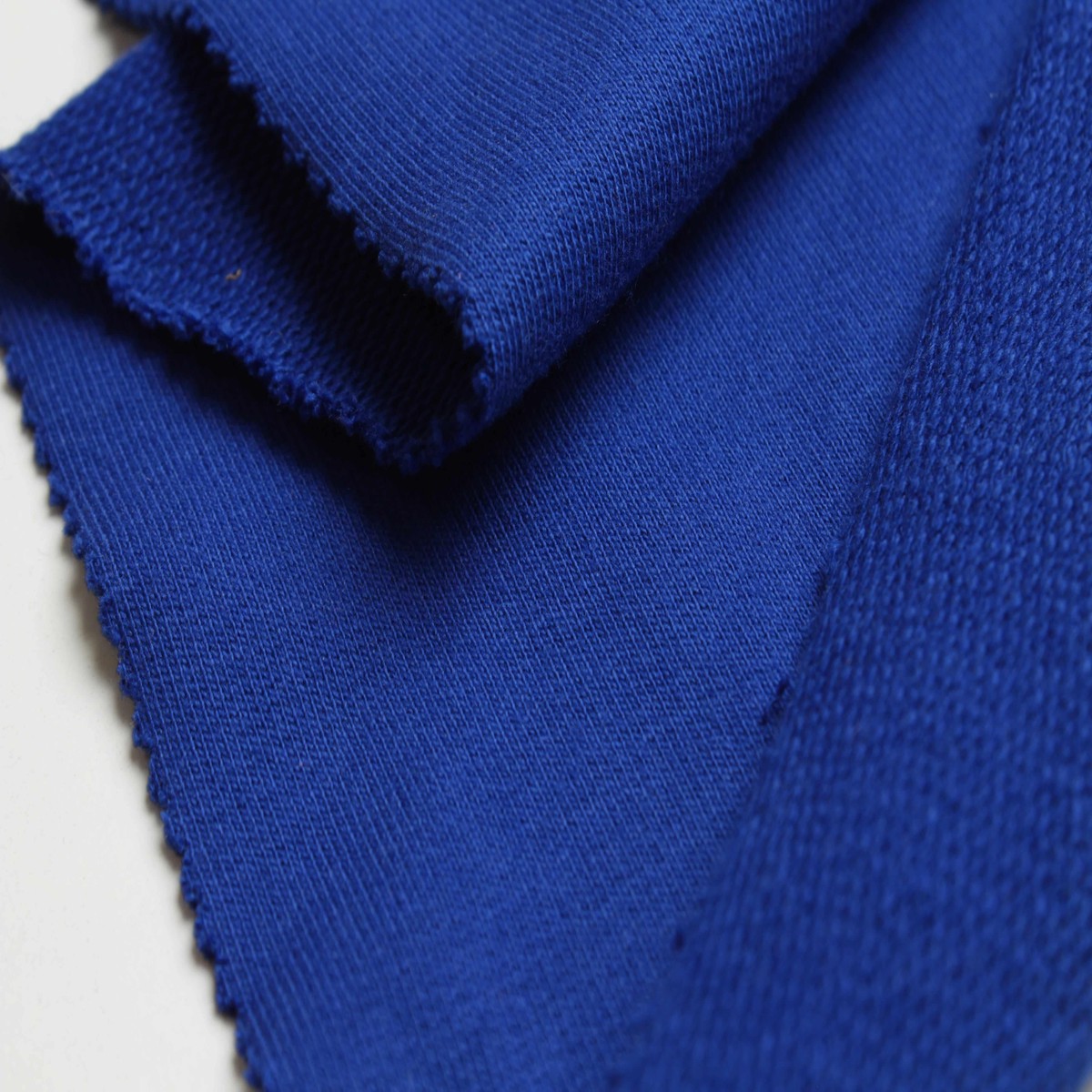 swatch-Premium 100% Cotton French Terry - Cobalt Blue