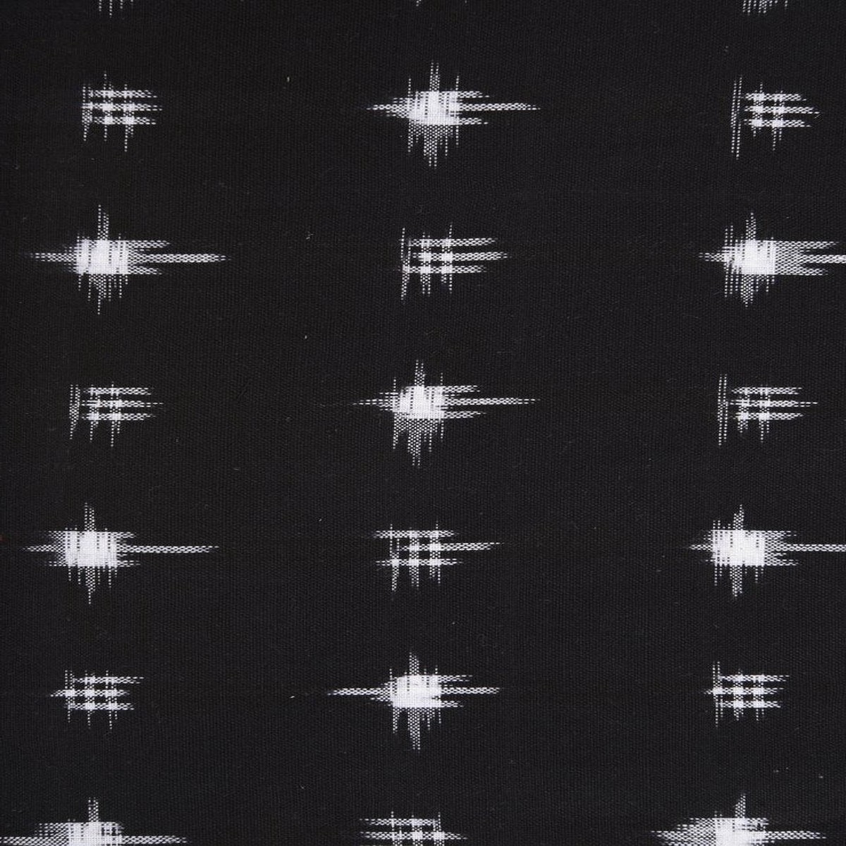 Black 051 Cotton Ikat