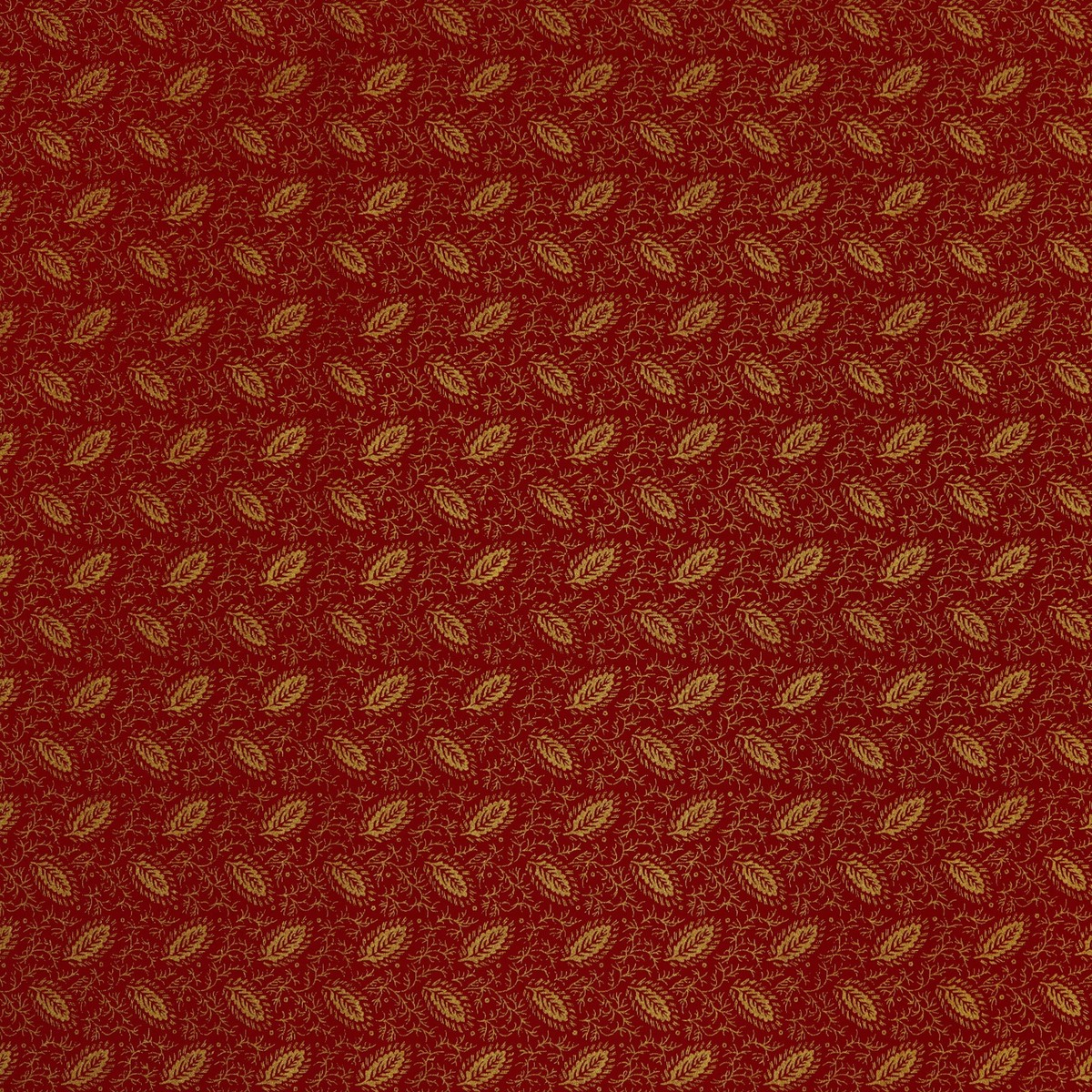 Holiday Keepsakes Fabric Collection - Elegant Foliage Red