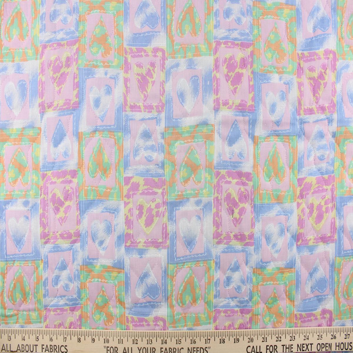 Love Quilting Print in Passion Pink/Purple