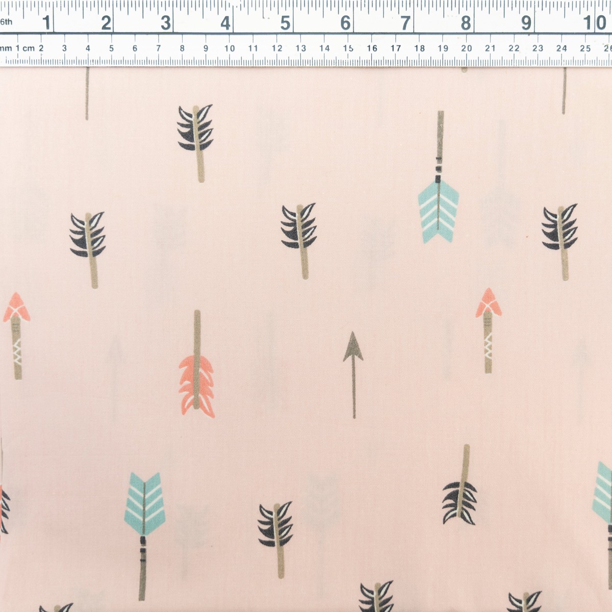 Sweety Twills Fabric, Pink Arrows- Width 160cm