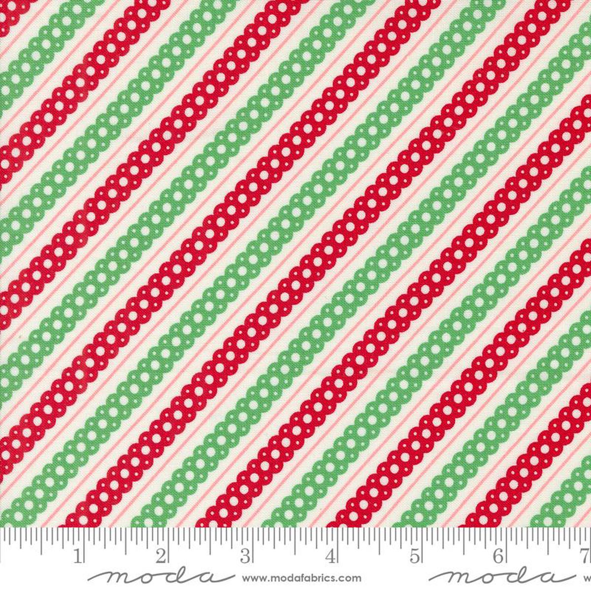 Kitty Christmas - Stripe Snow
