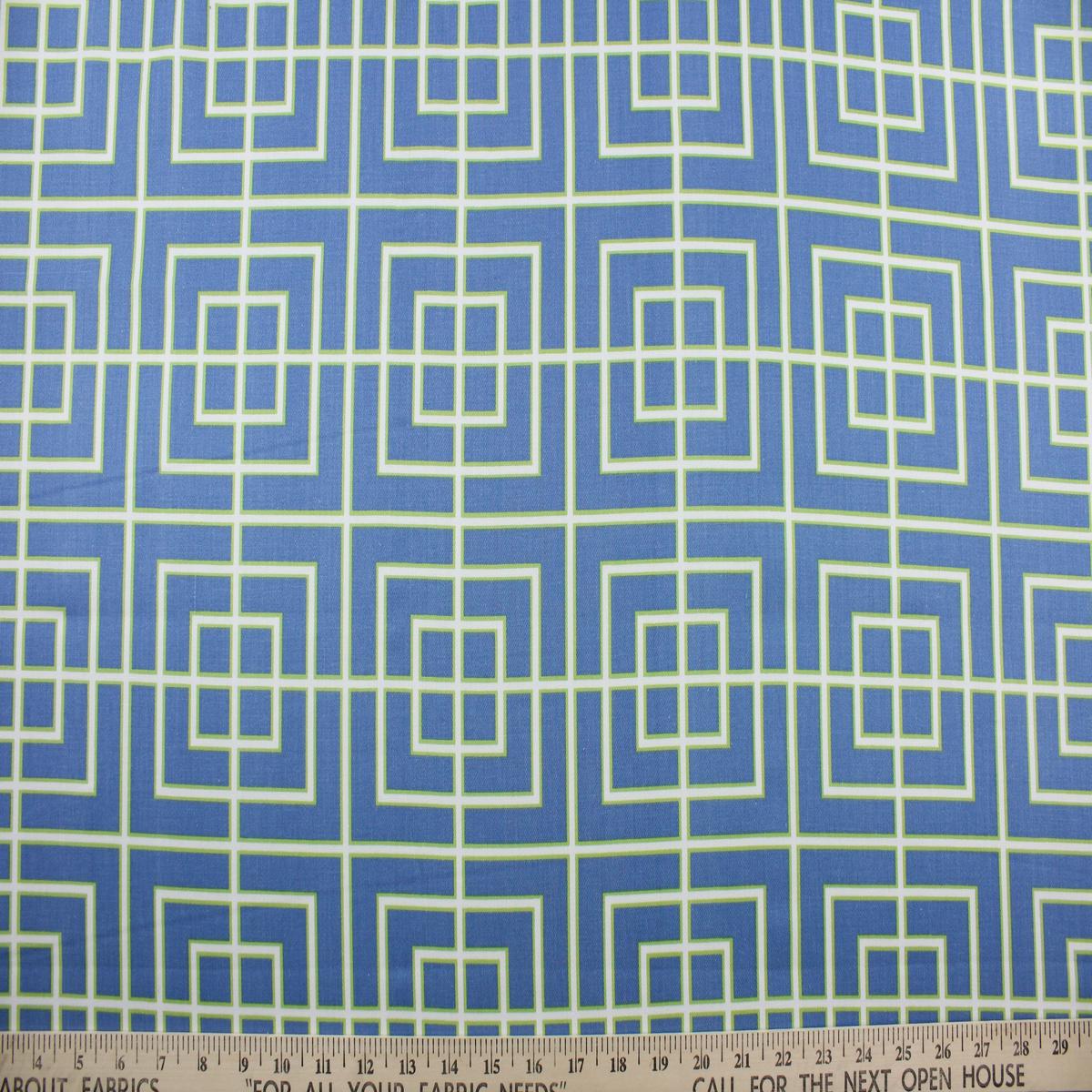 Robert Allen Square Lattice in Hydrangea