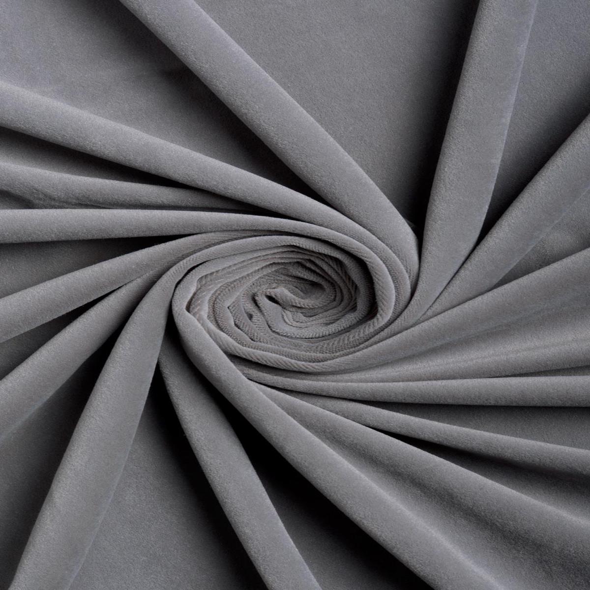 'Velvin' Fabric by the Yard (Slate Grey)