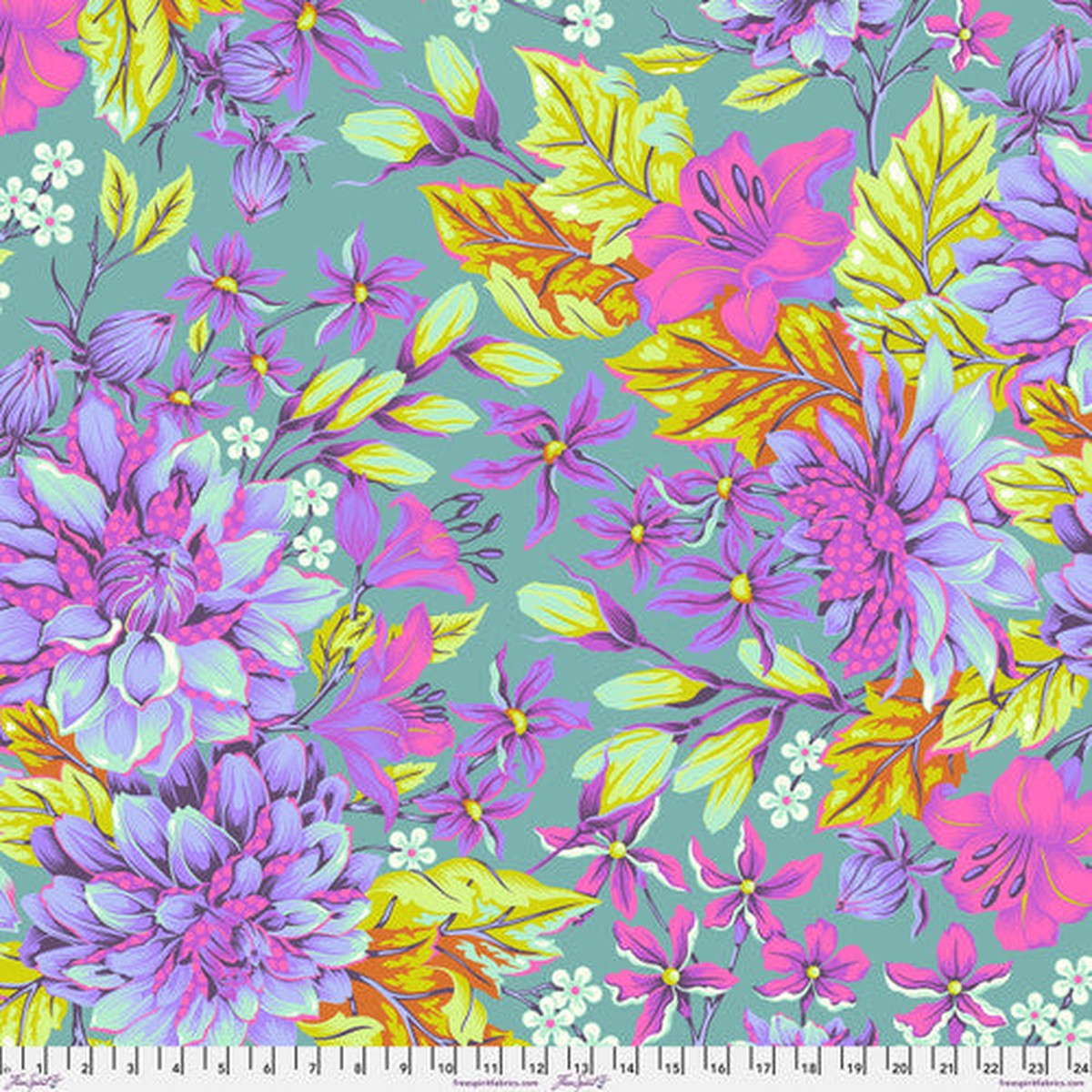 Tula Pink Untamed - Hello Dahlia QUILT BACK in Cosmic