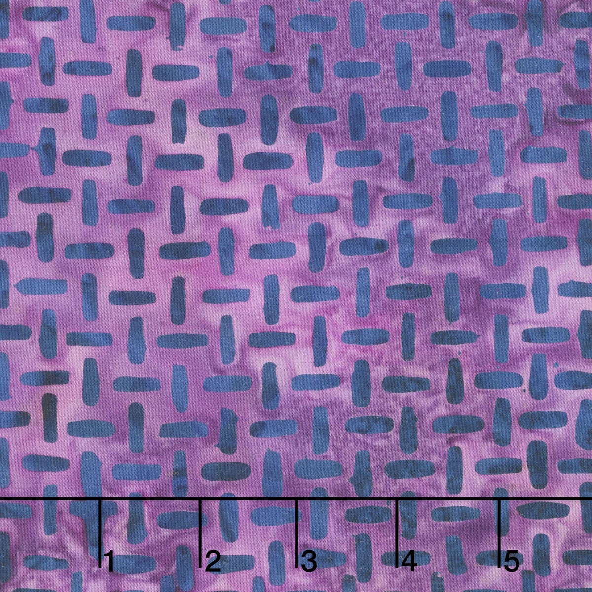 Garden Gate Batiks - Path Purple Urchin Yardage