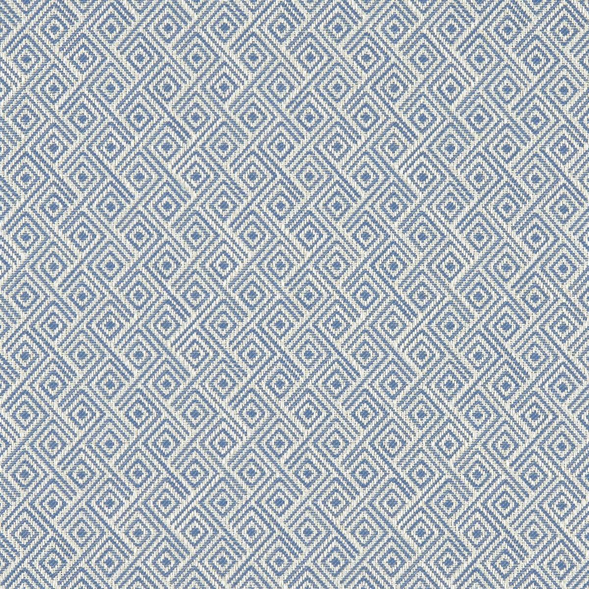 CLARKE AND CLARKE - RHOMBUS- DENIM - Fabric by the Yard - DENIM