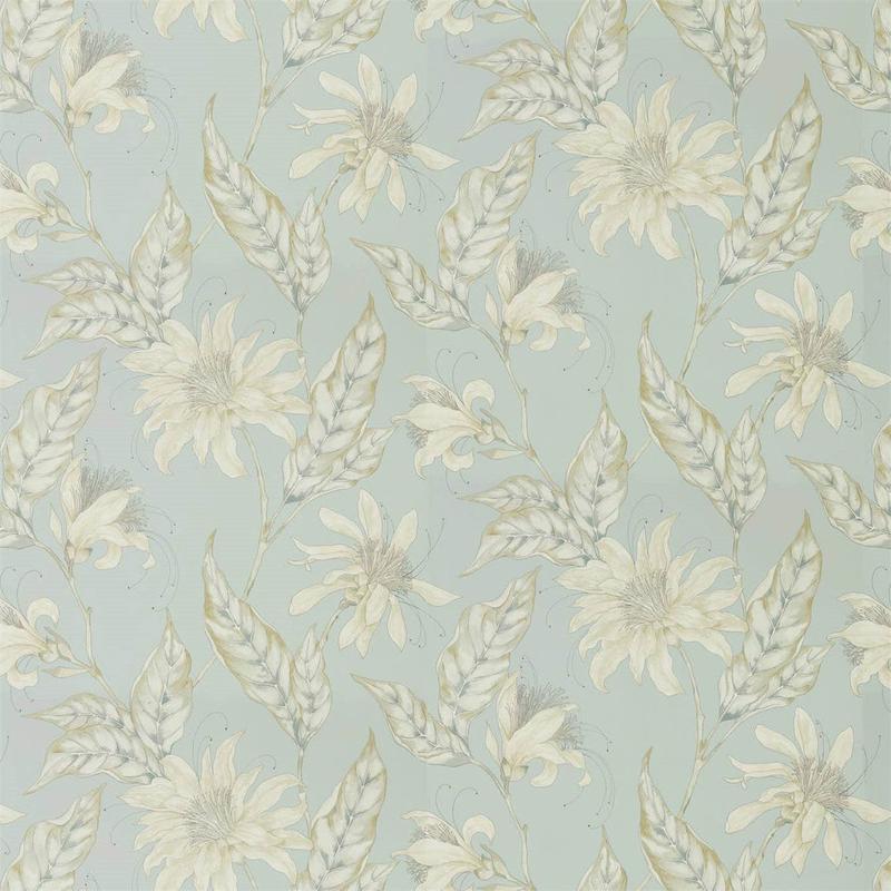 Ananda Mirador Drapery Topaz Fabric by Harlequin
