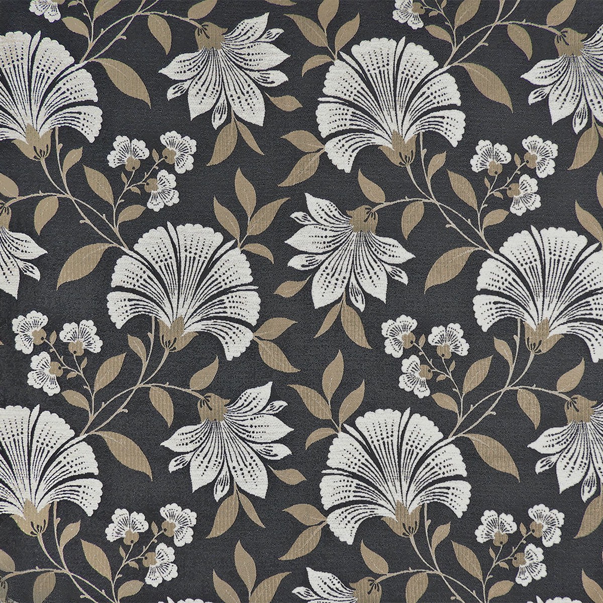 Blanche Charcoal Regal Fabric