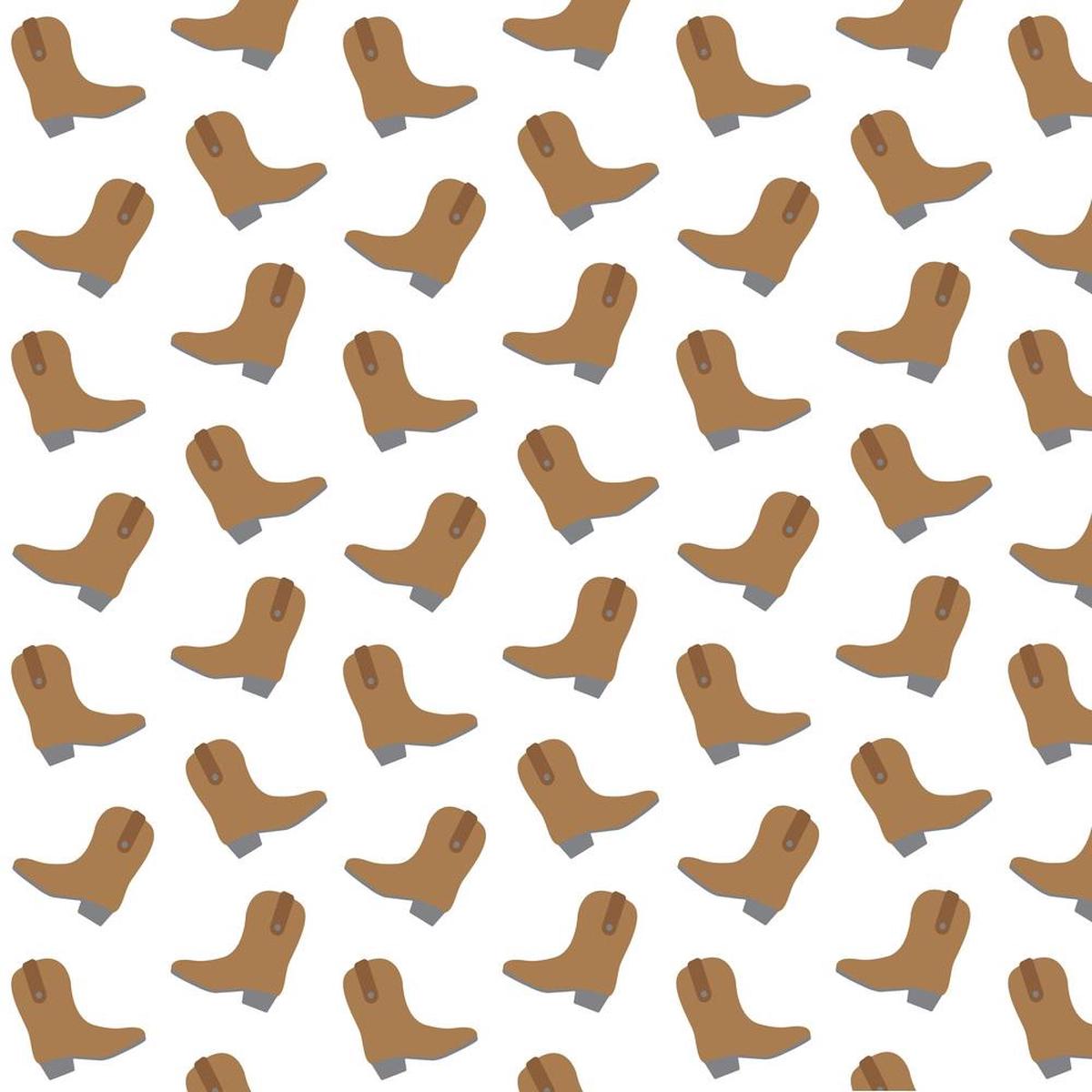 Cowboy Boots Allover Fabric