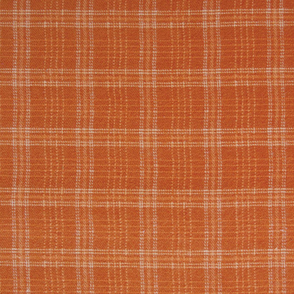 Highland Flannel Quilt Fabric - Crosshatch Plaid in Spice Orange - F-12803 - COTTON FLANNEL