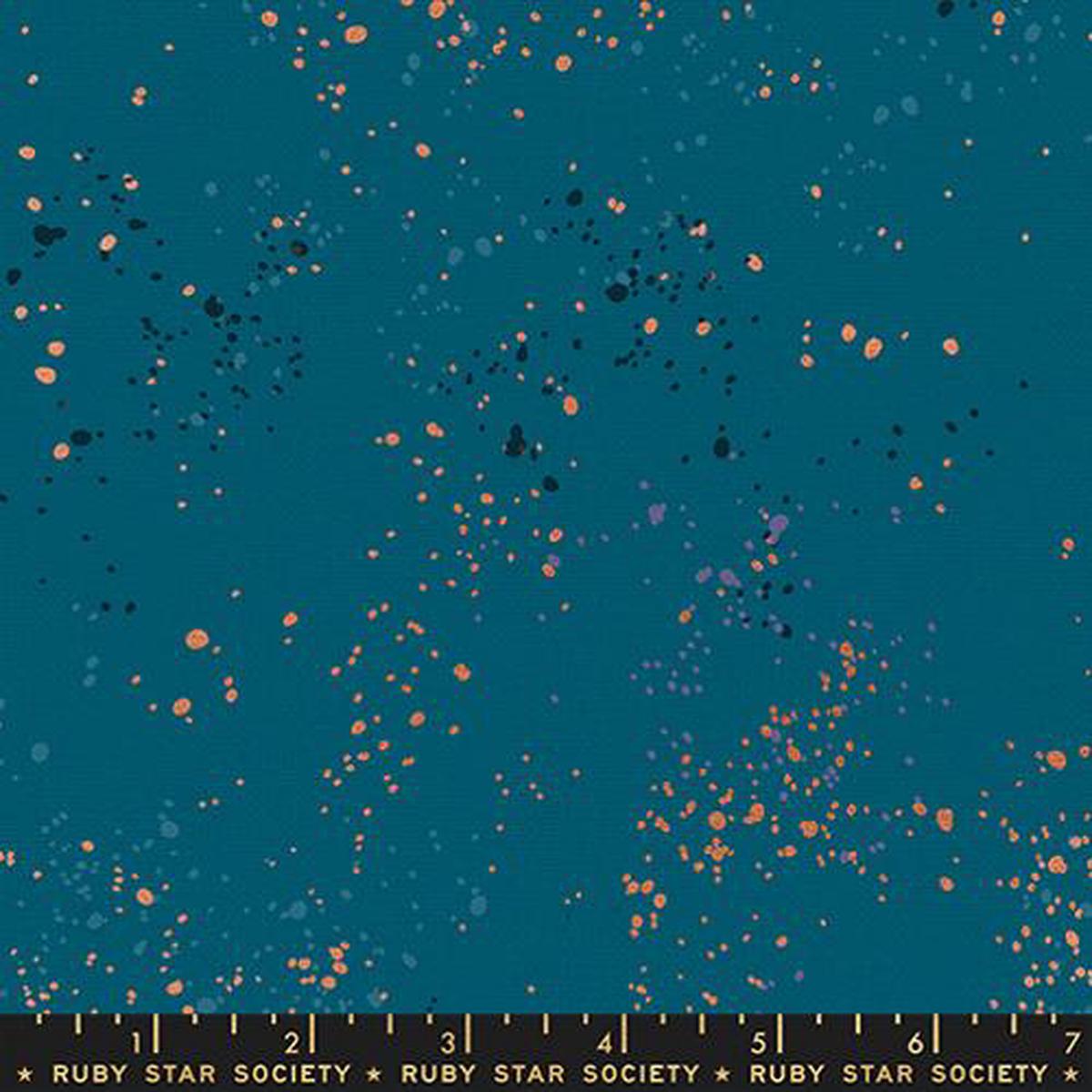 Ruby Star - Speckled Canvas - Metallic Teal - RS1117 53LM