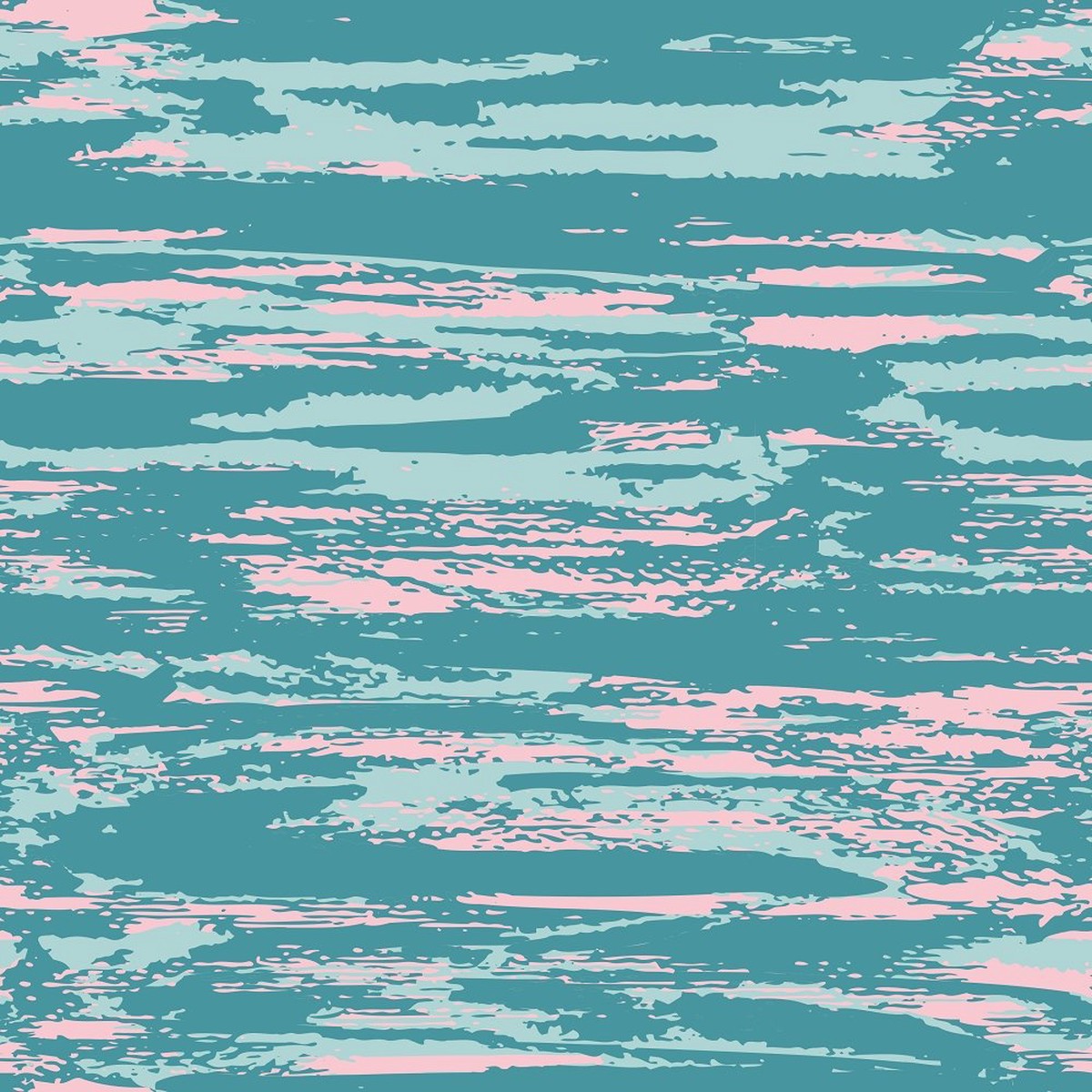 Starry Night Grunge Brush Strokes Fabric - Light Blue