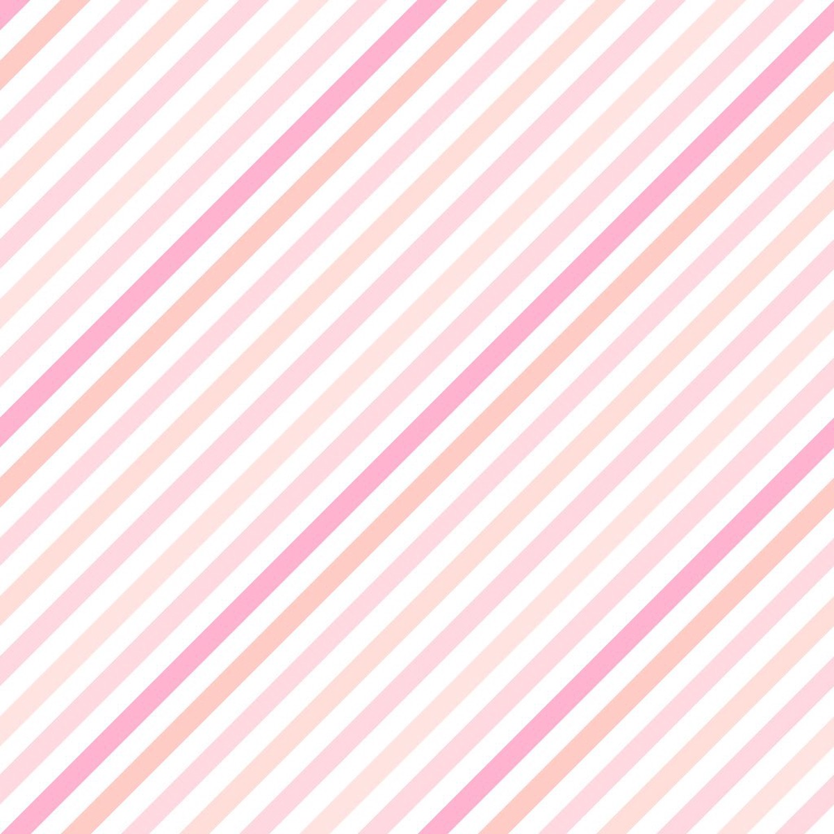 Diagonal Stripe Fabric - Shades of Pink