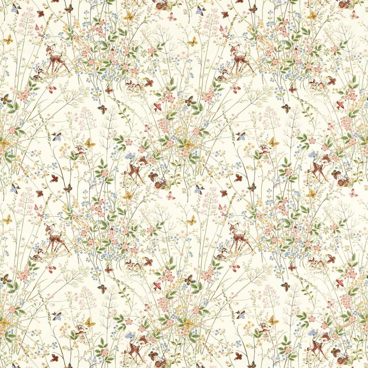 SANDERSON Bambi Fabric Kids Sugared Almonds - DDIF227155