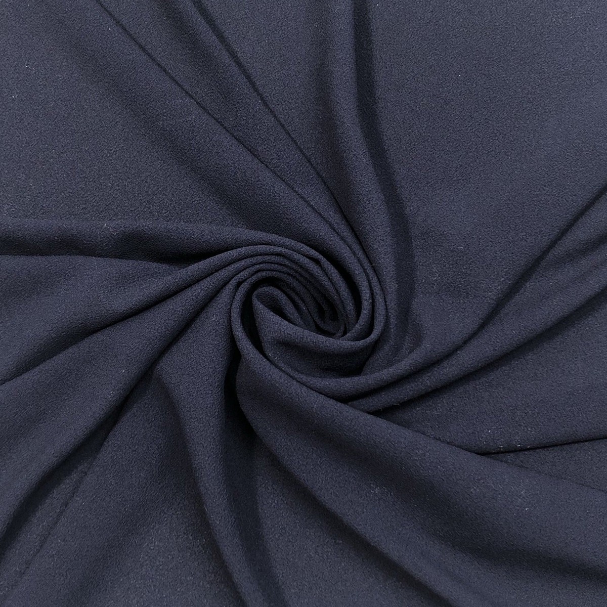 Date Night - Polyester Crepe Woven - Navy Blue - 1/2 Meter