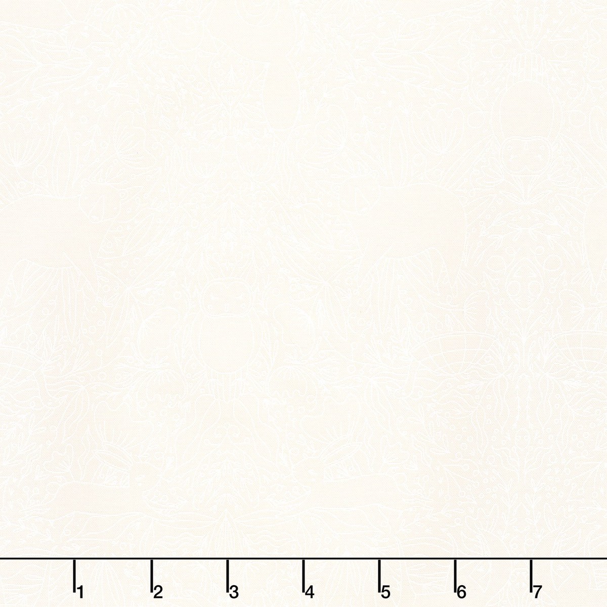 Woodland Wonder - Frolic Cloud White Yardage